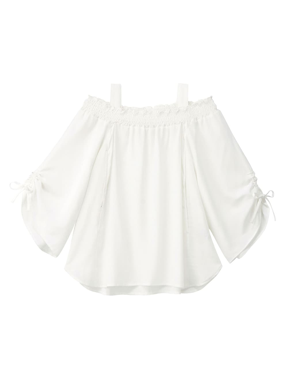 マタニティ トップス|【マタニティ・授乳服】ain（アイン）麻調エステル3WAYオフショルダートップス【出産後も長く使える】|オフ