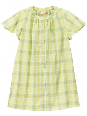 マタニティ パジャマ・ルームウェア|（MAMMY　LUNA）【授乳しやすい】マドラスチェックパジャマ|グリーン