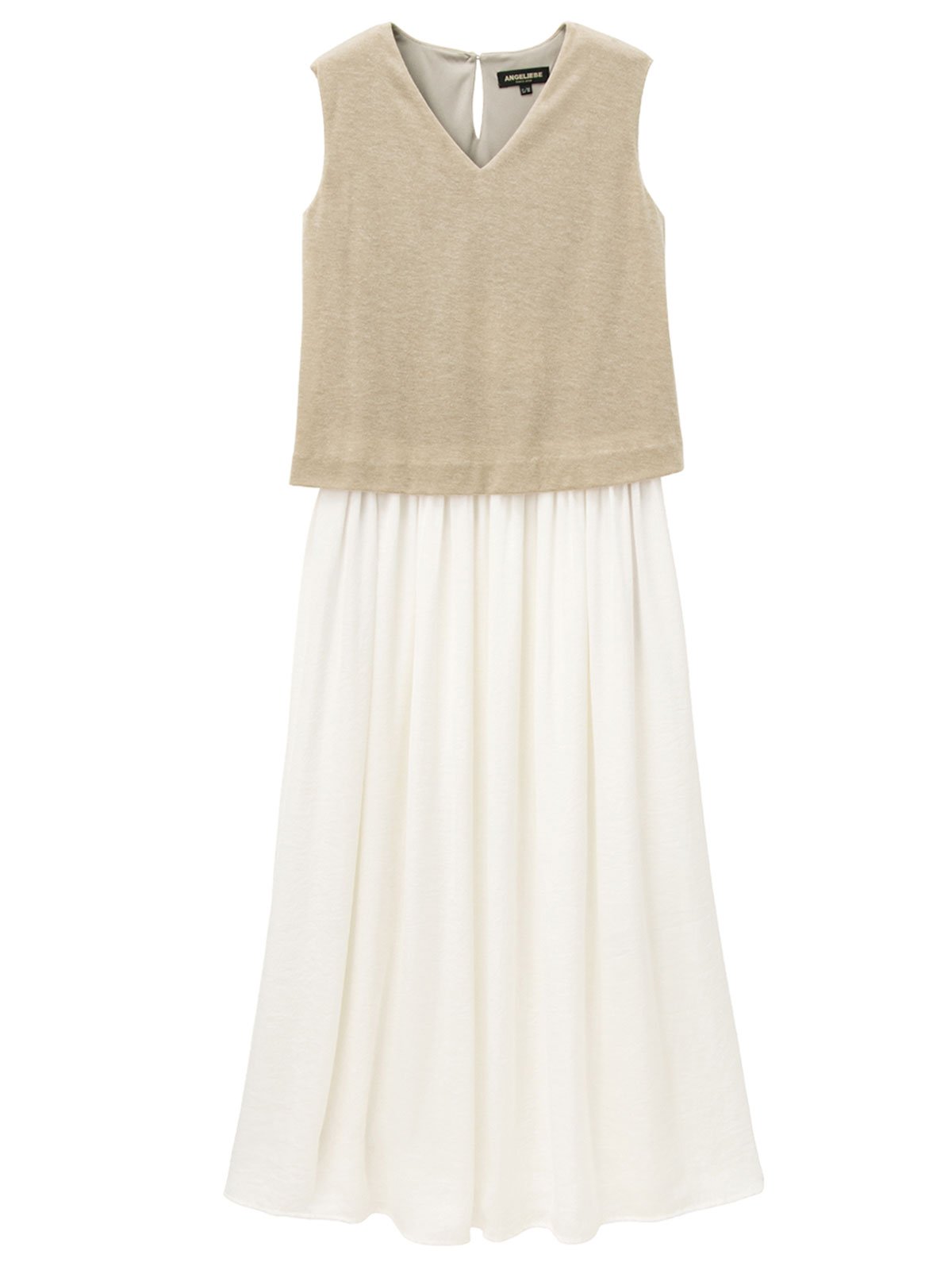 MaxMara studio 異素材ロングドレス