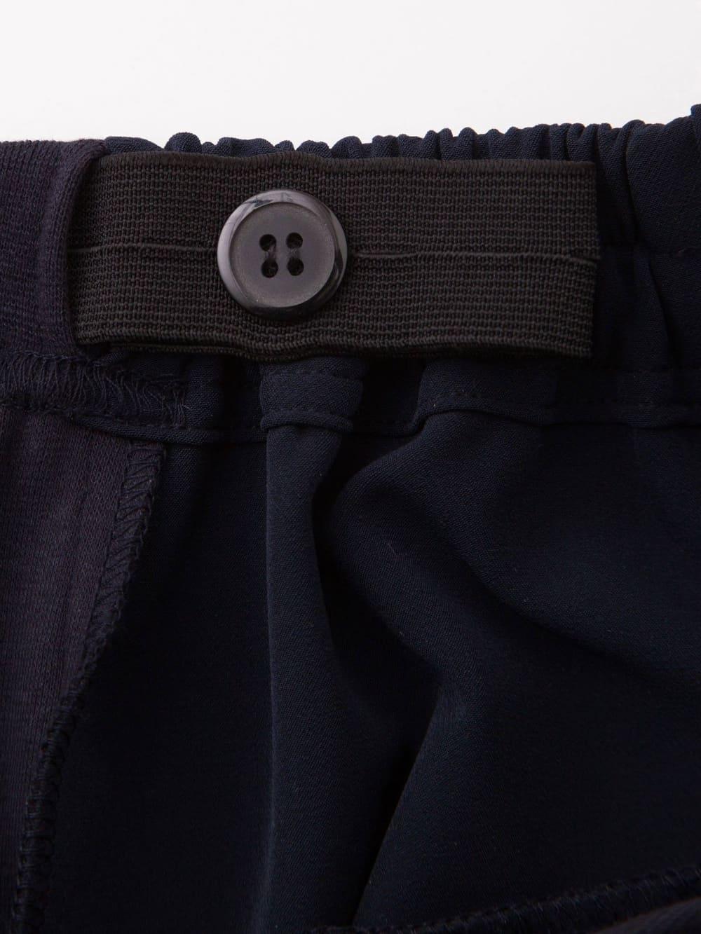 マタニティ パンツ|P・パンツ　ストレッチジョーゼットタックワイド