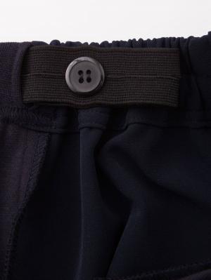 マタニティ パンツ|P・パンツ　ストレッチジョーゼットタックワイド