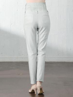 マタニティ パンツ|P・パンツ　麻混ストレッチガールフレンド