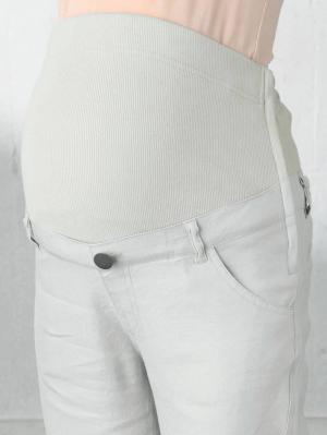 マタニティ パンツ|P・パンツ　麻混ストレッチガールフレンド