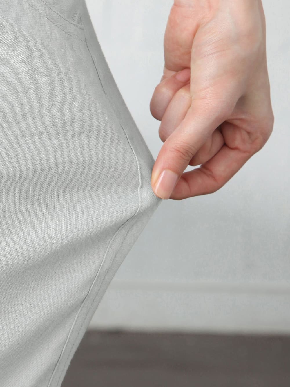 マタニティ パンツ|P・パンツ　麻混ストレッチガールフレンド