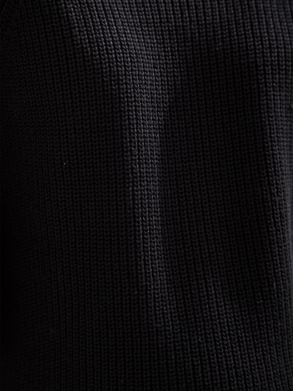 マタニティ トップス|綿混片畦編みフレアスリーブニット