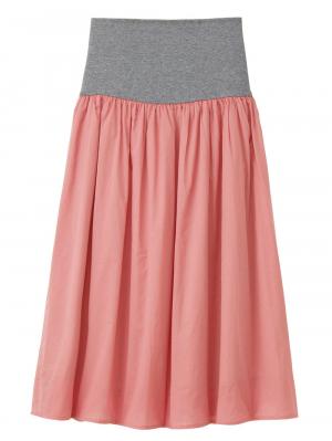 【産前産後対応】コットンローンギャザースカート【出産後も長く使える】 22528