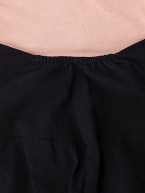 マタニティ パジャマ・ルームウェア|【授乳口付】【産後も使えるパンツ付】やわらかスムース配色レースパジャマ