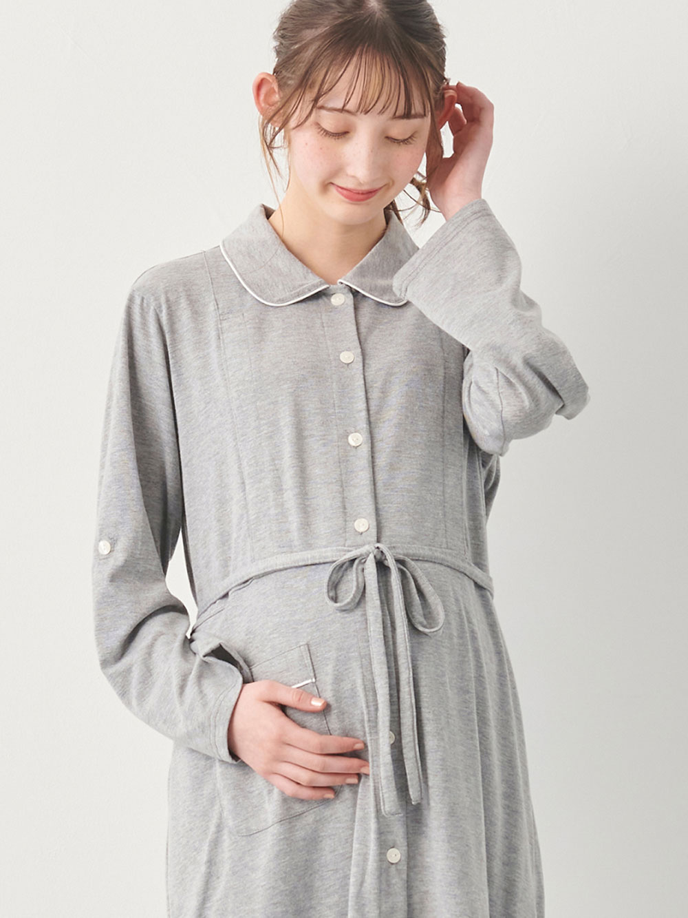 専用✿︎ママの声から生まれたマタニティパジャマカシュクール4点 楽天市場】「マラソンSALE」マタニティ パジャマ 前開き 半袖