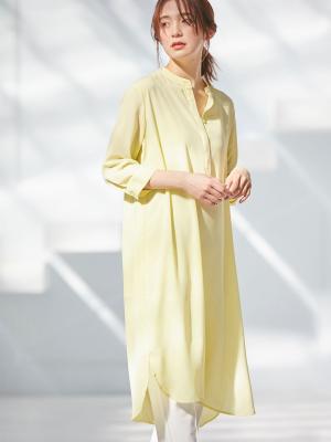 POMANDERE シャツワンピース | vrealitybolivia.com