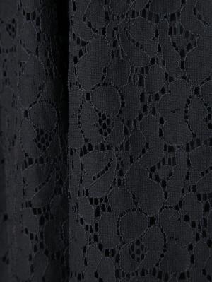 マタニティ ワンピース|LOVE MIC(ラブミック)フラワーコードレース セットアップ風ワンピース マタニティ・授乳服【出産後も長く使える】