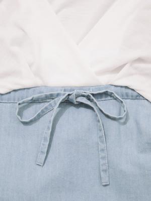 マタニティ ワンピース|fairy（フェアリー）コーデいらずのドッキングワンピ　マタニティ・授乳服【出産後も長く使える】