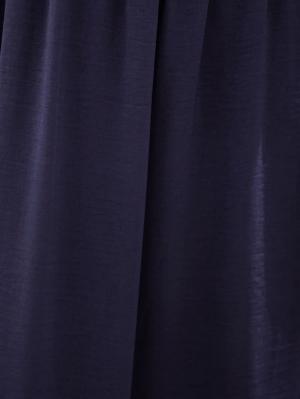 マタニティ ワンピース|ビンテージサテンギャザーロングワンピース　マタニティ・授乳服【出産後も長く使える】