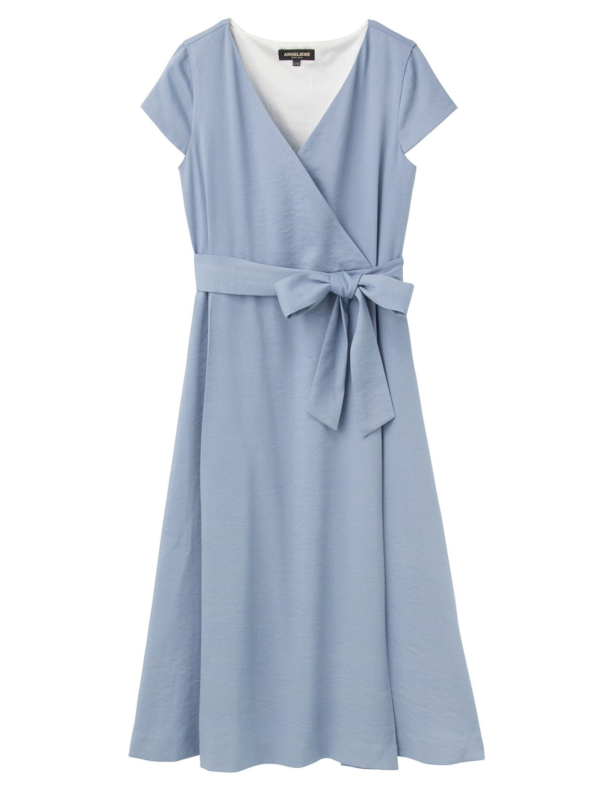 マタニティ ワンピース 授乳しやすい カシュクールワンピース マタニティウェア 授乳服通販 エンジェリーベ 公式