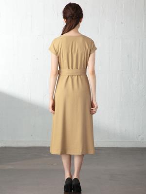 マタニティ ワンピース|カシュクールワンピース　マタニティ・授乳服【出産後も長く使える】