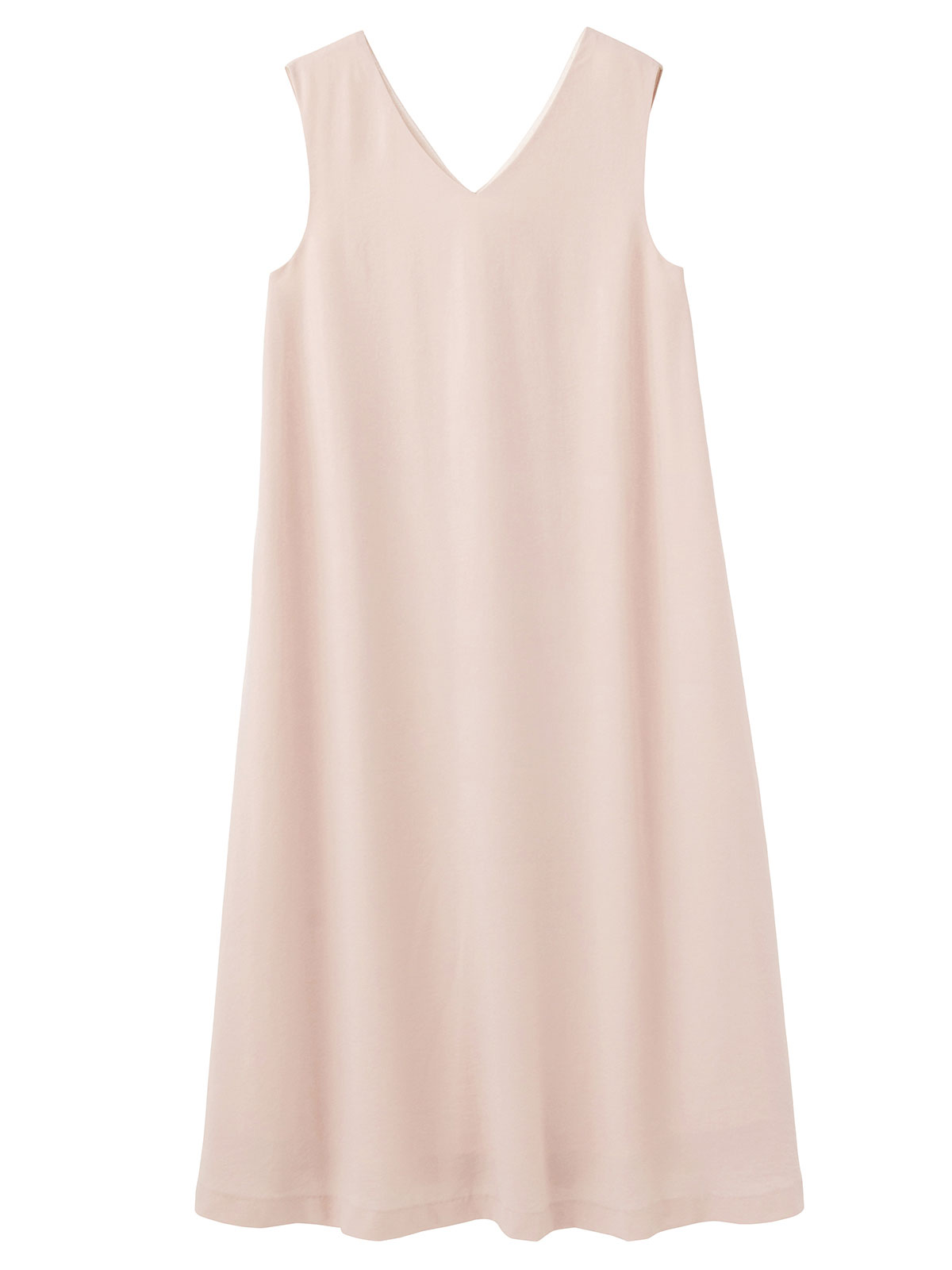 マタニティ ワンピース|バックタックプリーツワンピース　マタニティ・授乳服【出産後も長く使える】|ペールピンク