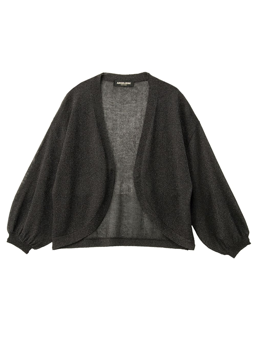 マタニティ トップス|ニットボレロカーデ　マタニティ・授乳服【出産後も長く使える】|ブラック