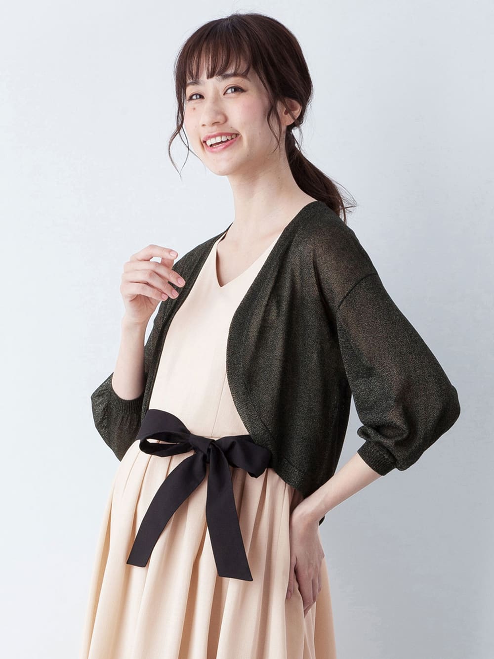 マタニティ 春 羽織物