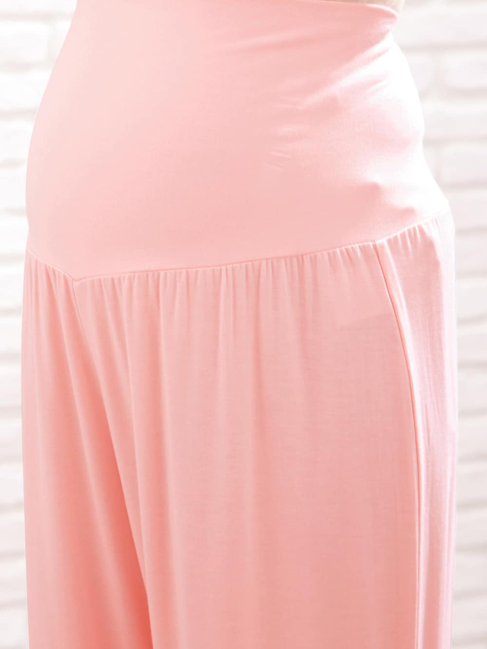 マタニティ パジャマ・ルームウェア|【授乳しやすい】【産前産後パンツ付】モダール袖フレアパジャマ