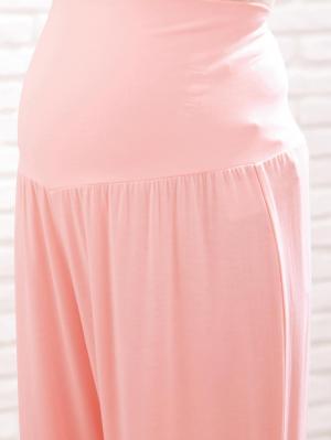 マタニティ パジャマ・ルームウェア|【授乳しやすい】【産前産後パンツ付】モダール袖フレアパジャマ