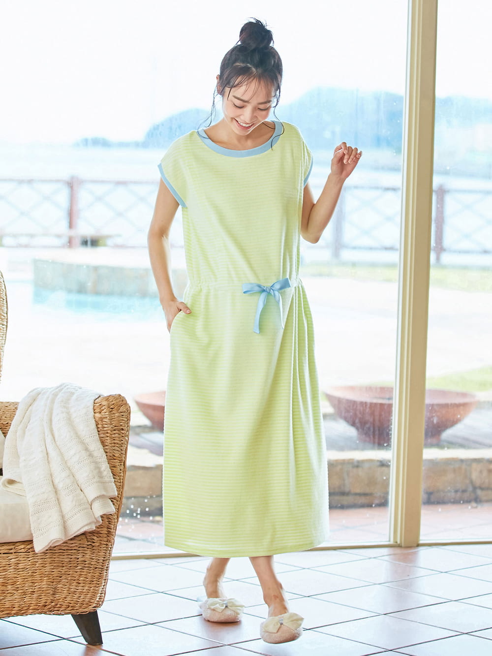 授乳口付 パイルルームウェア マタニティウェア 授乳服通販 エンジェリーベ 公式