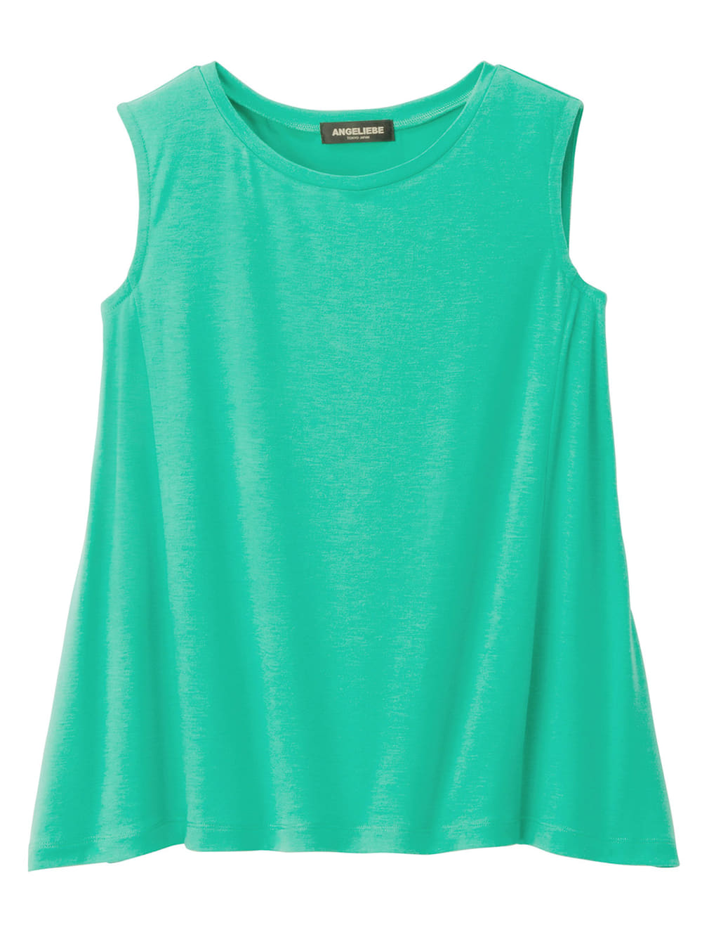 マタニティ トップス|ノースリーブカットソートップス　マタニティ・授乳服【出産後も長く使える】|ブルーグリーン