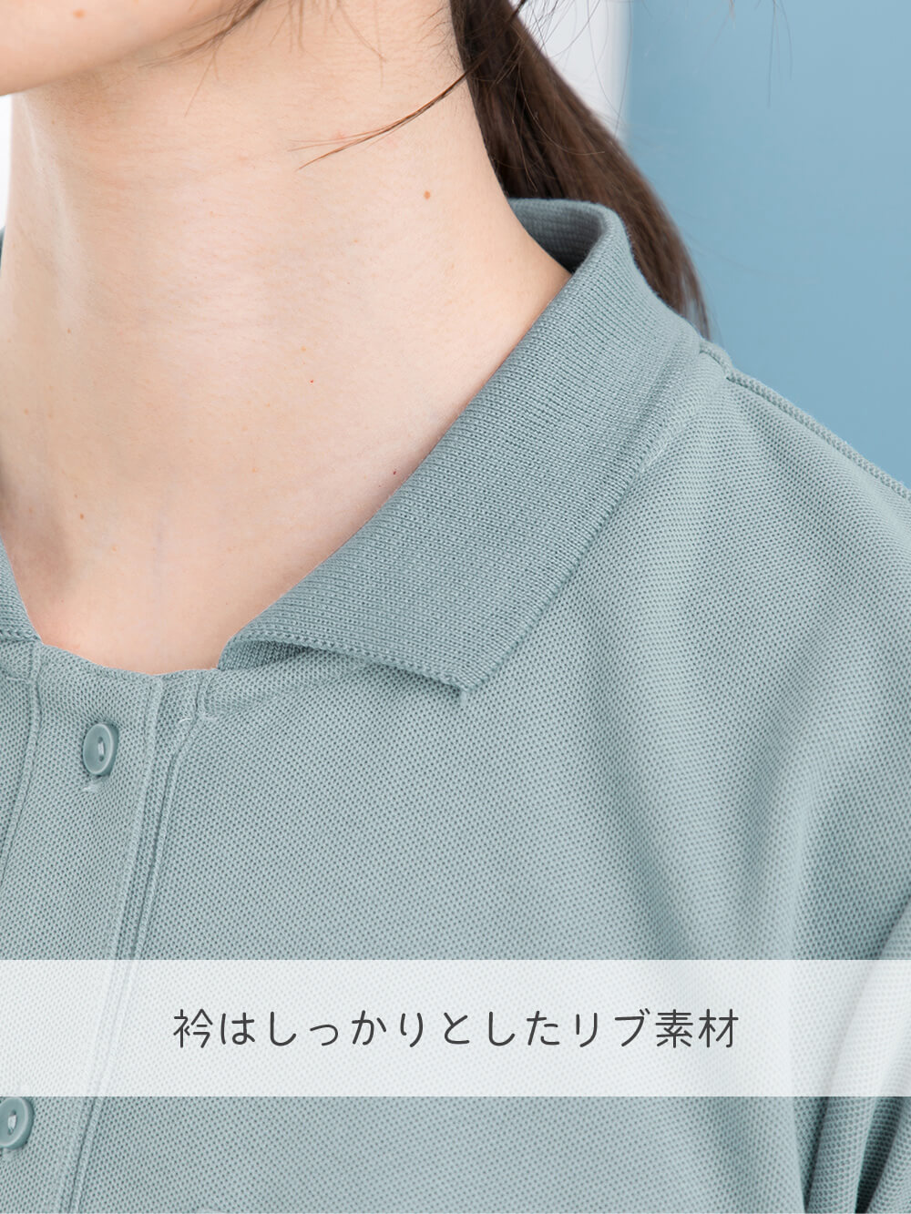 マタニティ ワンピース|【親子コーデ可】半袖ポロワンピース(ひざ下丈) マタニティ・授乳服【出産後も長く使える】