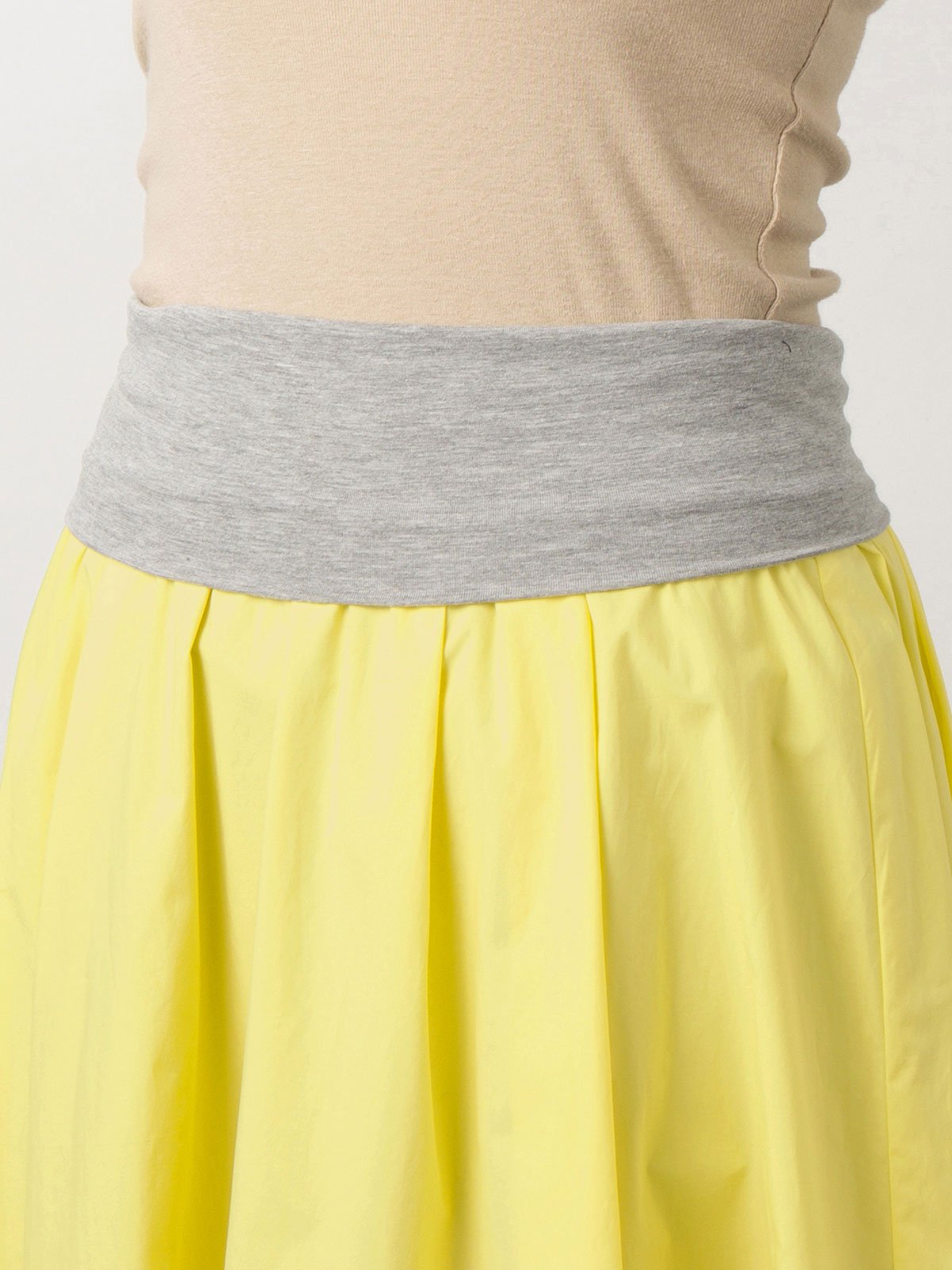 マタニティ スカート|【産前産後対応】タックフレアスカート【出産後も長く使える】