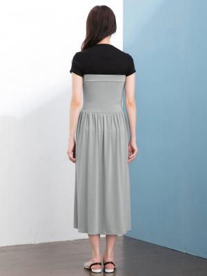 マタニティ ワンピース|2WAYベアワンピース＆マキシスカート　マタニティ・授乳服