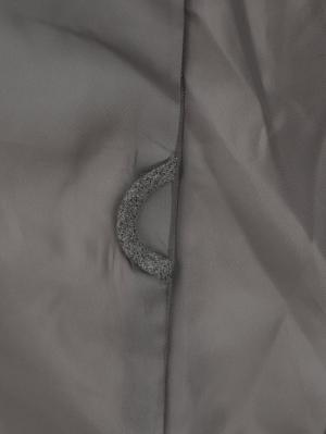 マタニティ アウター（コート）・ママコート|ain（アイン）【セット】ウール見え起毛ヘリンボーン　フード付きダウンママコート＆ベビーケープ