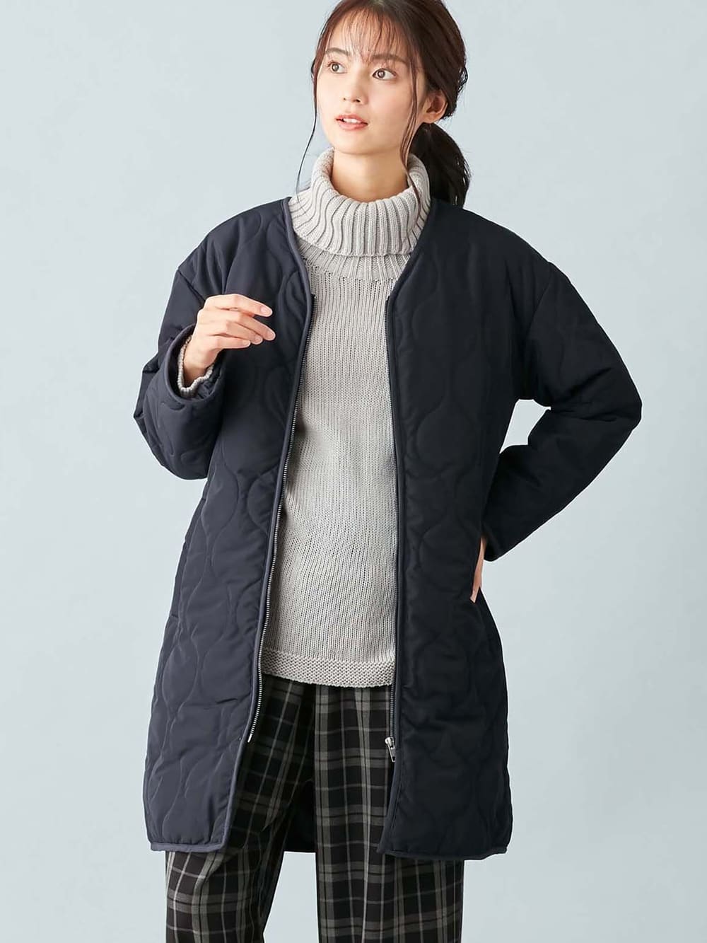 A I N セット キルトママコート ベビー ケープ マタニティウェア 授乳服通販 エンジェリーベ 公式 A I N セット キルトママコート ベビー ケープ マタニティウェア 授乳服通販 エンジェリーベ 公式