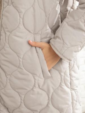 マタニティ アウター（コート）・ママコート|ain（アイン）【セット】キルトママコート＆ ベビー ケープ