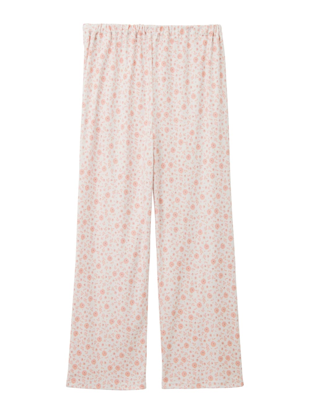 マタニティ パジャマ・ルームウェア|【授乳口付】スムーストップス＆花柄プリントパンツセットパジャマ|ピンク