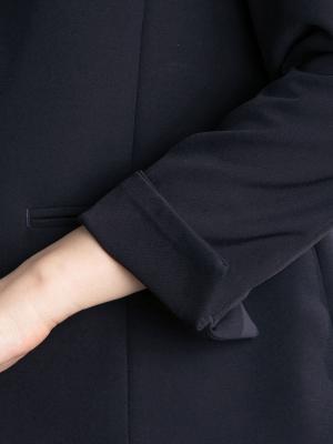 マタニティ トップス|ストレッチジョーゼットテーラードジャケット【産前産後対応】