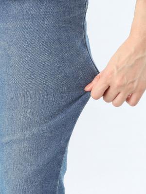 マタニティ パンツ|【産前産後対応】ストレッチハイブリッドデニムVパンツ【出産後も長く使える】