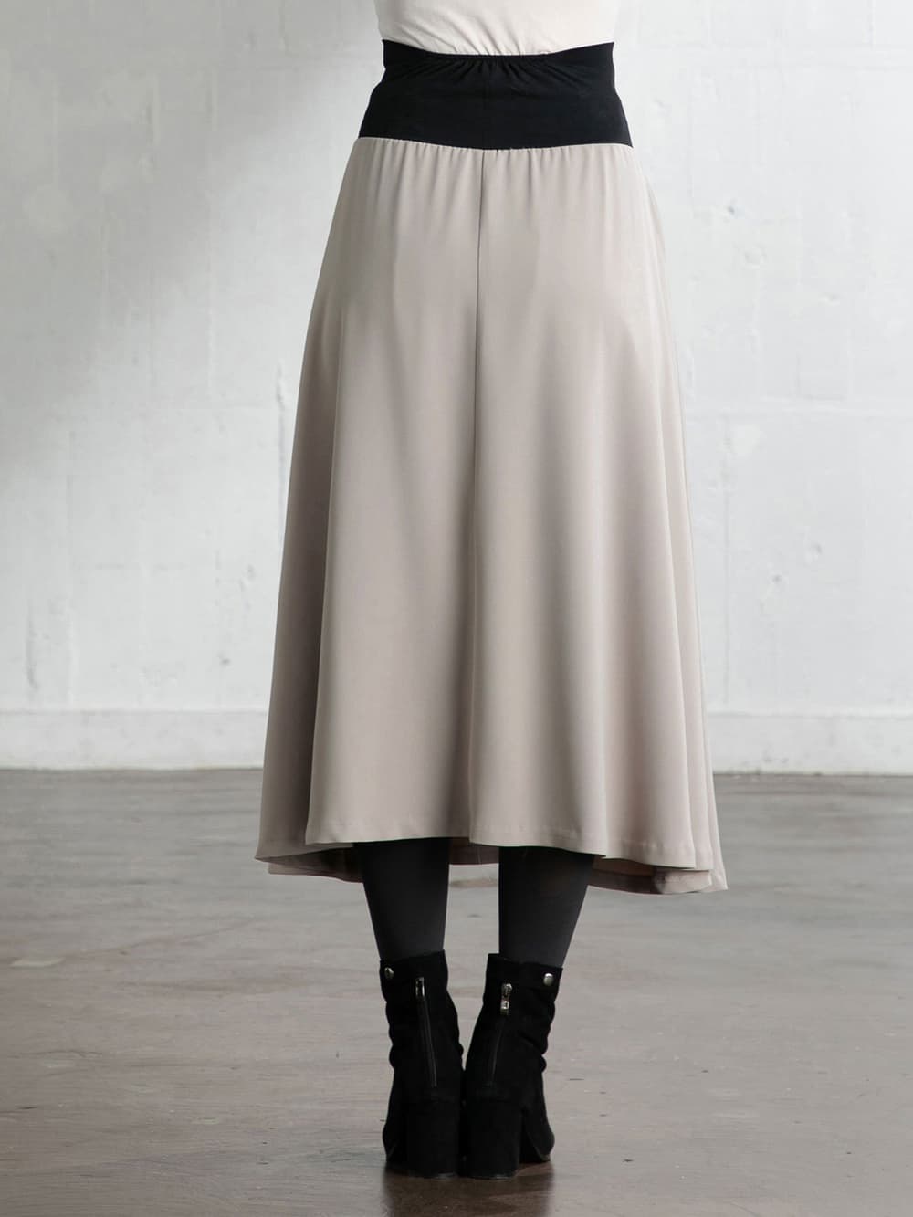 アウトレット|【産前産後対応】フレアスカート【出産後も長く使える】