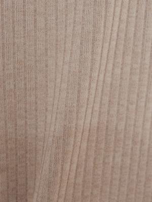 アウトレット|マタニティリブニットソーワンピース　マタニティ・授乳服【出産後も長く使える】