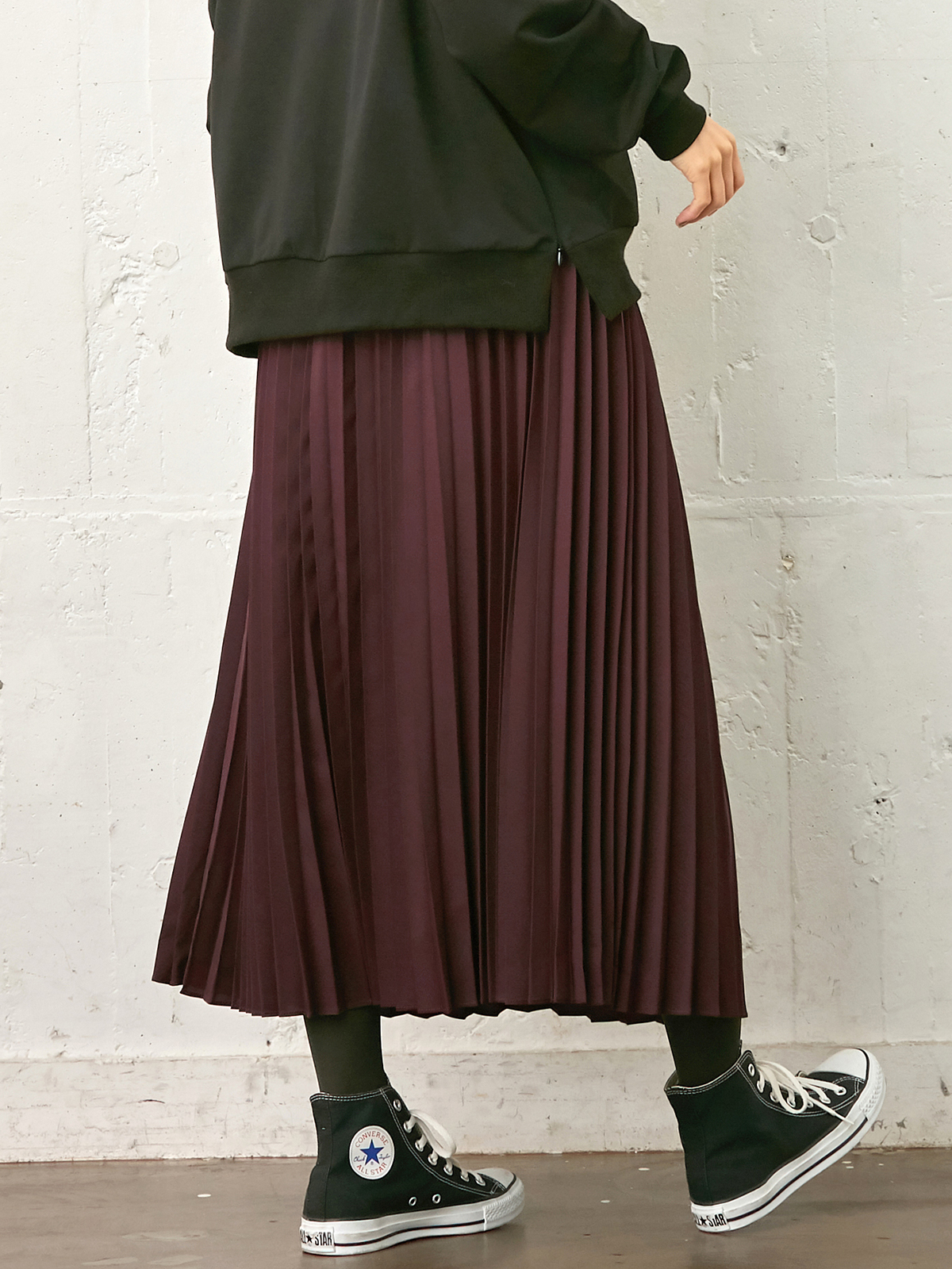 マタニティ スカート | 【産前産後対応】アコーディオンプリーツロングスカート |マタニティウェア・授乳服通販| エンジェリーベ 公式 マタニティ スカート | 【産前産後対応】アコーディオンプリーツロングスカート |マタニティウェア・授乳服通販| エンジェリーベ 公式