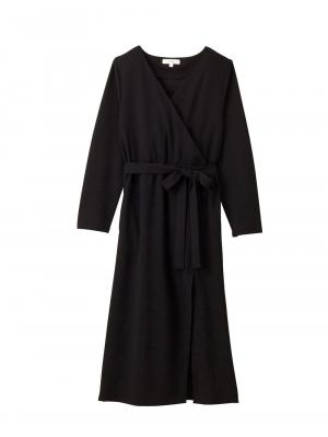 Vicente for mom（ヴィセンテフォーマム） ジョーゼットタッチ強撚スムースカシュクールワンピース　マタニティ・授乳服 22903