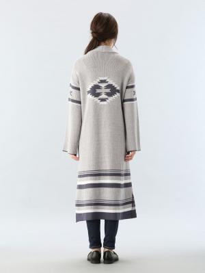 マタニティ トップス|Vicente for mom（ヴィセンテフォーマム） ネイティブ柄ガウン　マタニティ・授乳服【出産後も長く使える】