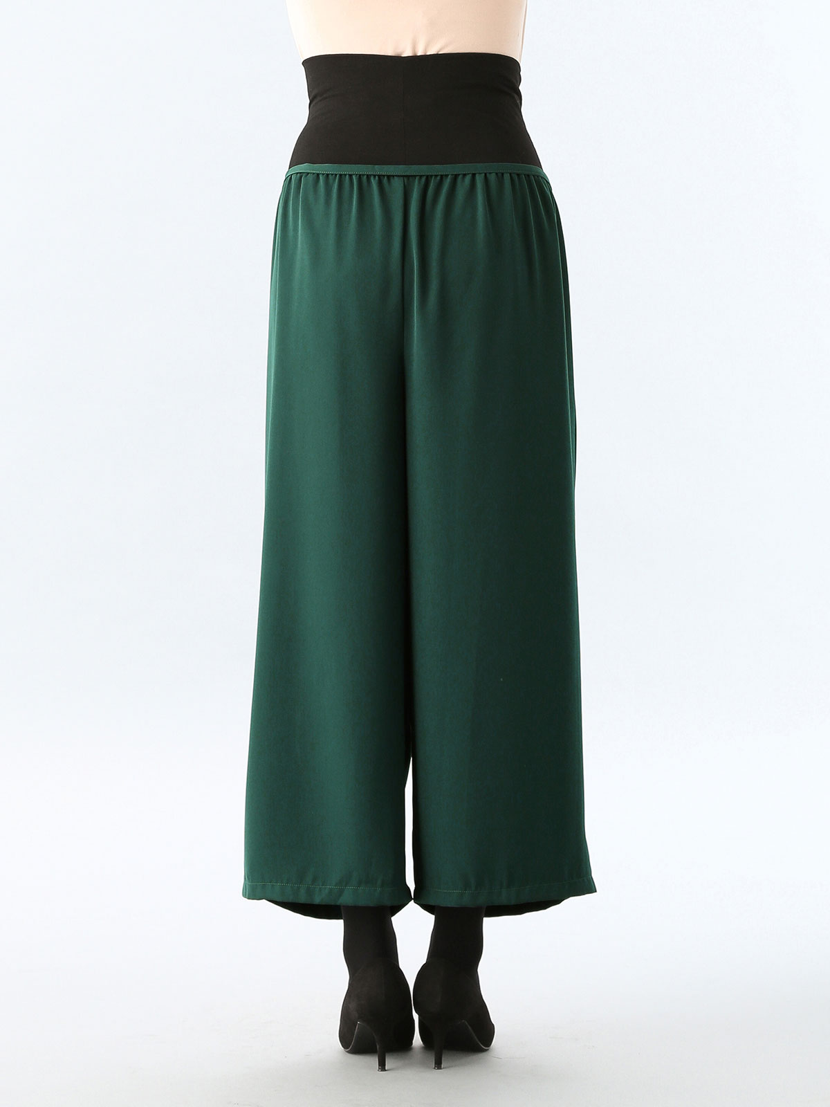 マタニティ パンツ|【産前産後対応】【セットアップ可】ツイルワイドパンツ【出産後も長く使える】