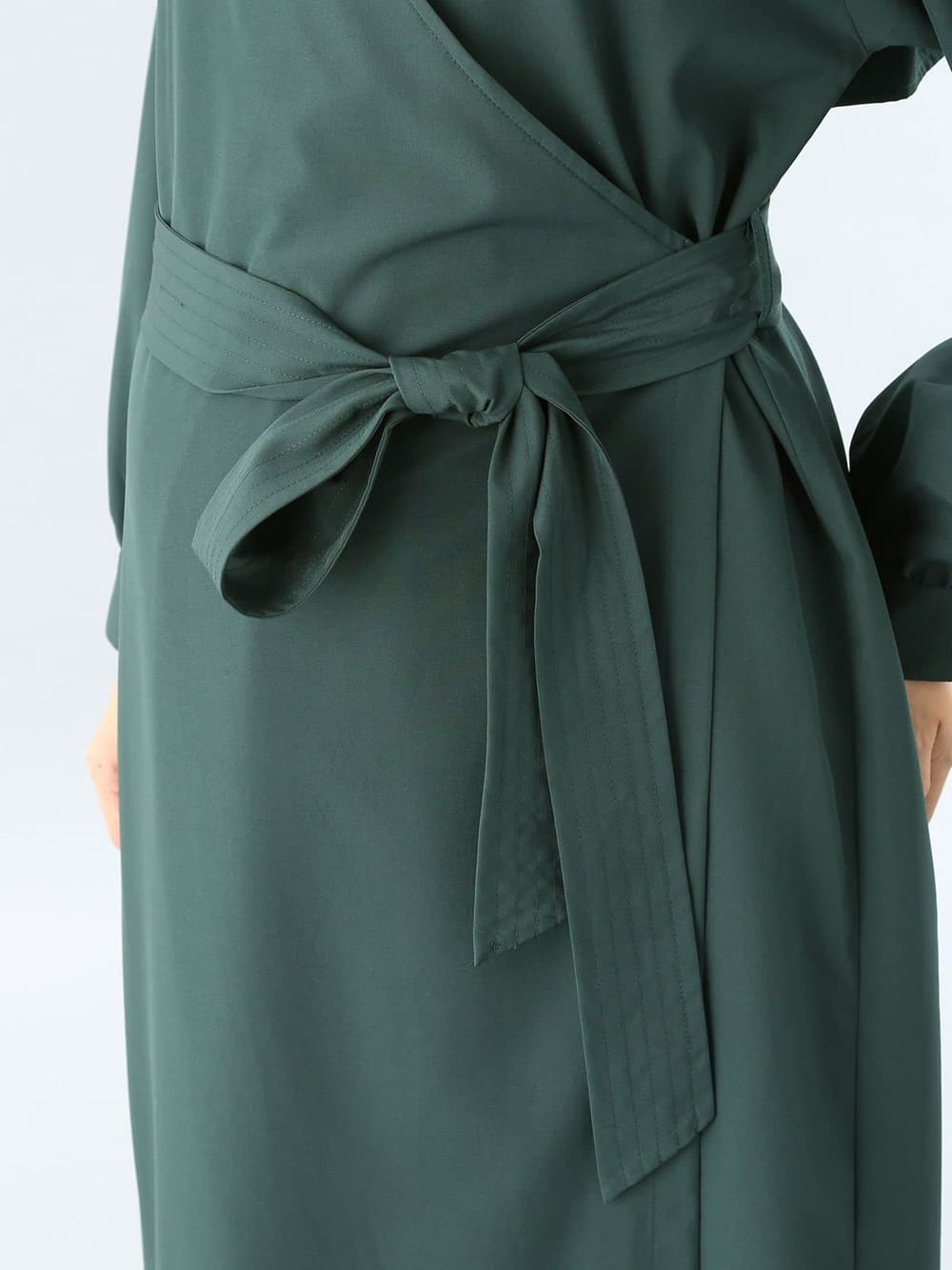 マタニティ ワンピース|【シワになりにくい】カシュクールトレンチライク2WAYワンピース　マタニティ・授乳服【出産後も長く使える】