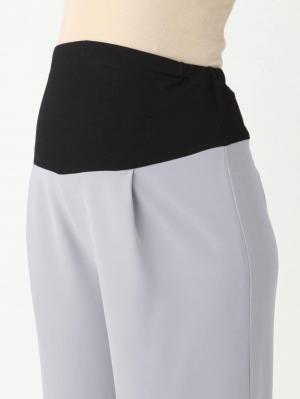 アウトレット|【産前産後対応】ナチュラルワイドロングパンツ【出産後も長く使える】