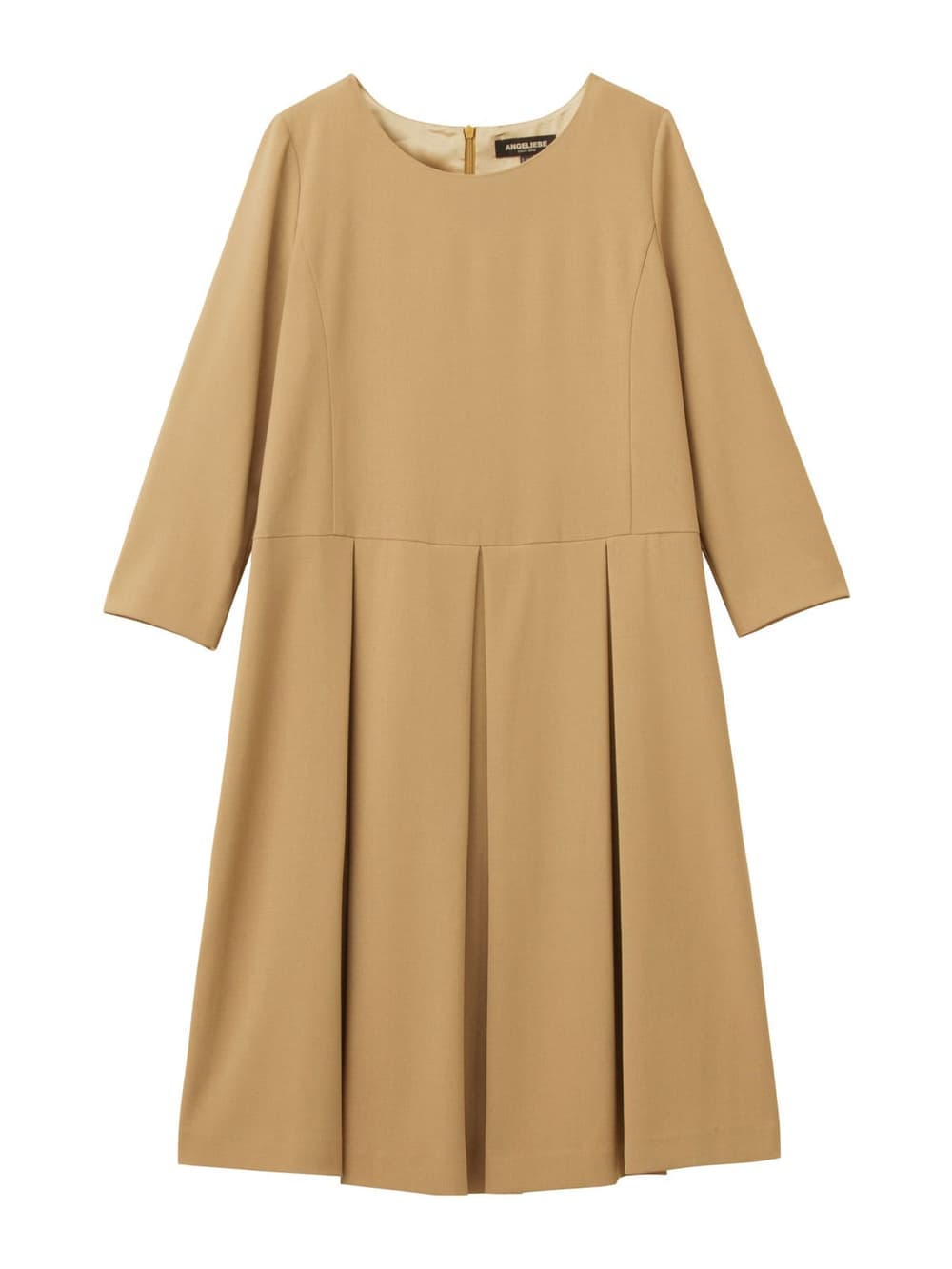 マタニティ ワンピース 授乳口付 七分袖タックワンピース マタニティウェア 授乳服通販 エンジェリーベ 公式 マタニティ ワンピース 授乳口付 七分袖タックワンピース マタニティウェア 授乳服通販 エンジェリーベ 公式