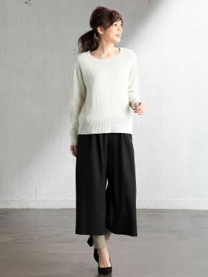 マタニティ パンツ|【選んでオトクな割引キャンペーン対象】【マタニティ・授乳服】【産前産後対応】【親子コーデ可】リブスリットレギンス【出産後も長く使える】|ペールカーキ