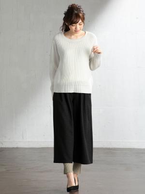 マタニティ パンツ|【選んでオトクな割引キャンペーン対象】【マタニティ・授乳服】【産前産後対応】【親子コーデ可】リブスリットレギンス【出産後も長く使える】|ペールカーキ