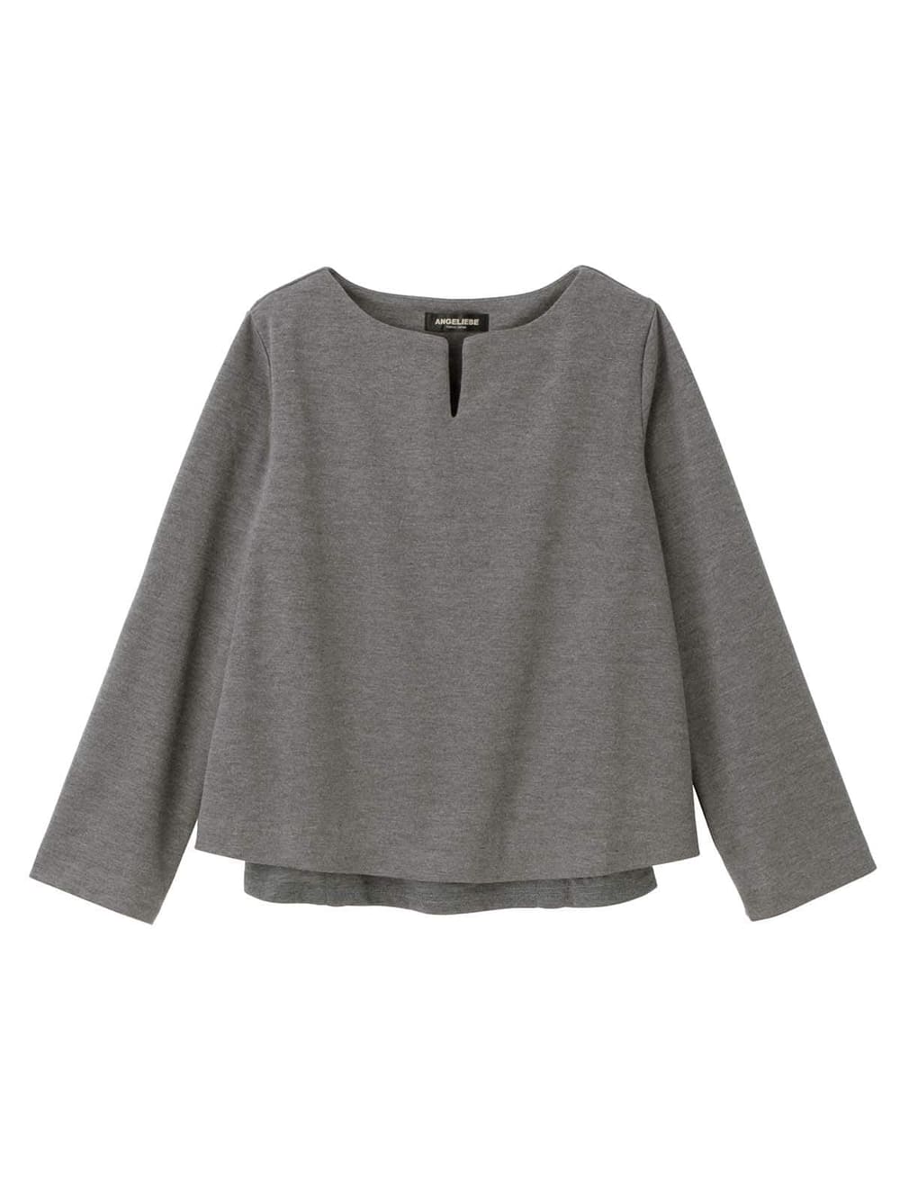 マタニティ ワンピース|【セット】キーネックトップス＆フレアスカートセットアップ　マタニティ・授乳服【出産後も長く使える】