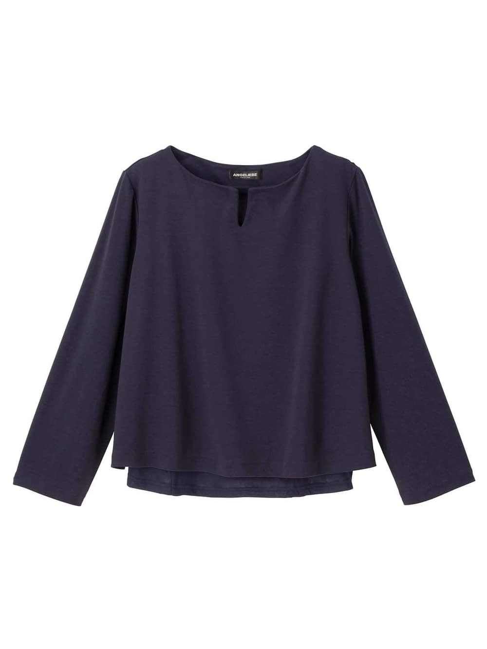 マタニティ ワンピース|【セット】キーネックトップス＆フレアスカートセットアップ　マタニティ・授乳服【出産後も長く使える】