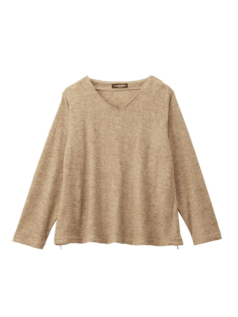 マタニティ ワンピース|Vネックトップス＆ロングタイトスカートセット　マタニティ・授乳服