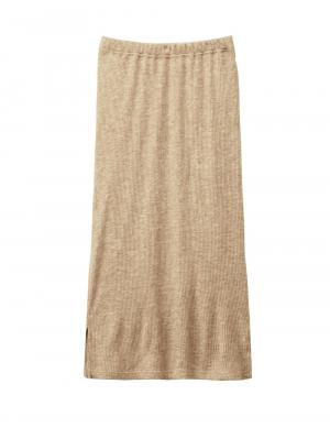 マタニティ ワンピース|Vネックトップス＆ロングタイトスカートセット　マタニティ・授乳服