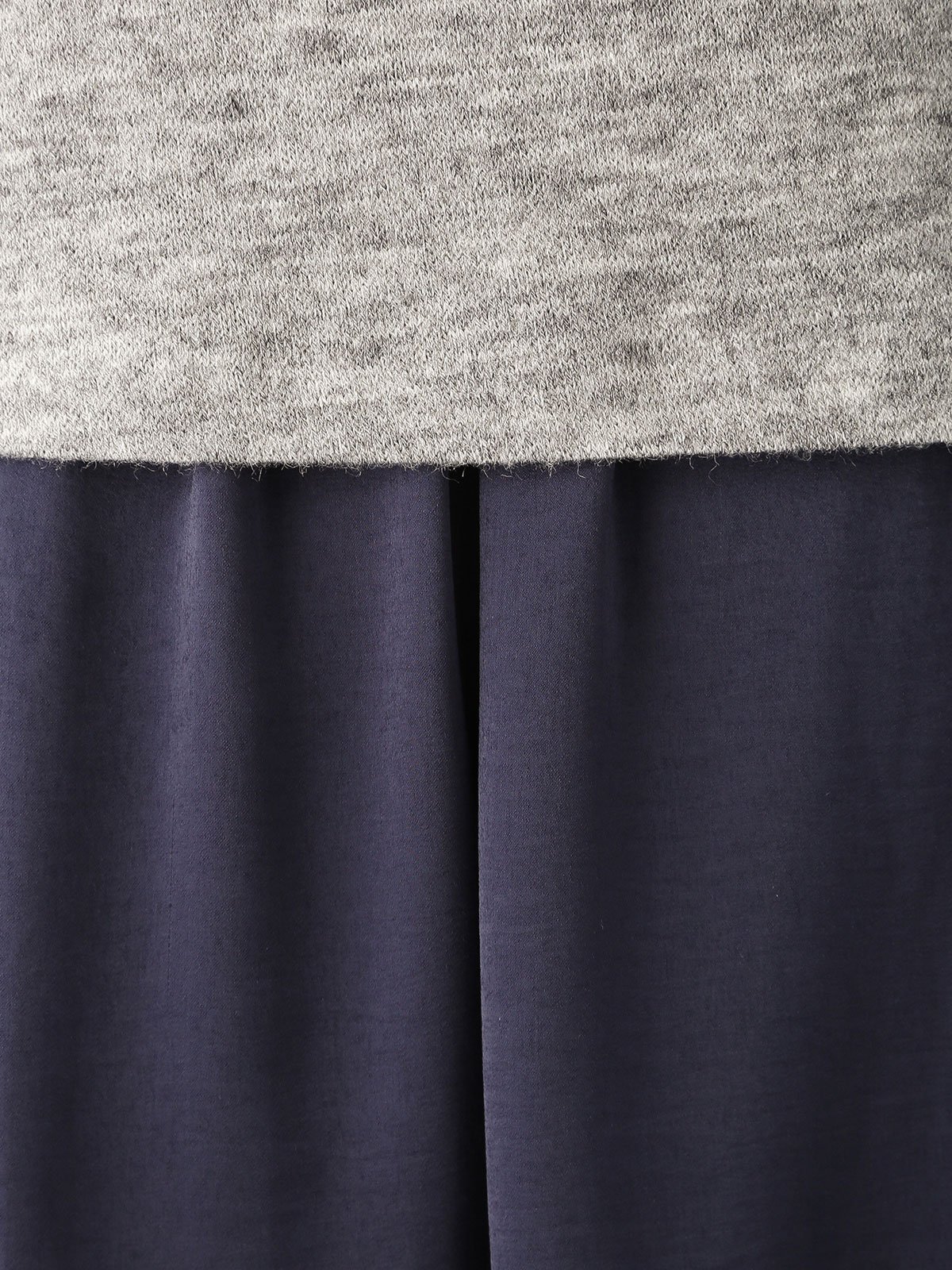 マタニティ ワンピース|異素材コンビマキシワンピース　マタニティ・授乳服